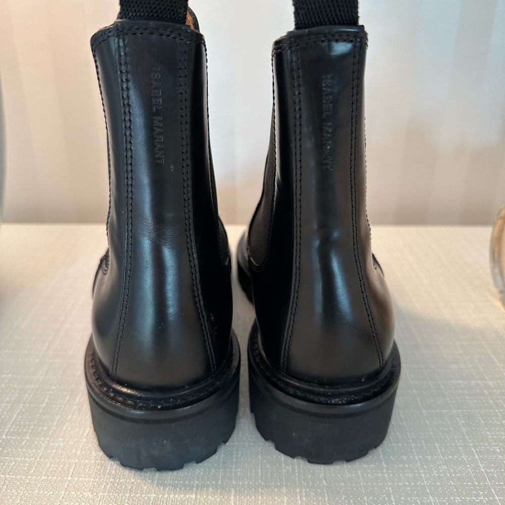 Isabel marant, castay leather Chelsea boots, size 37 - Picture 2 of 7